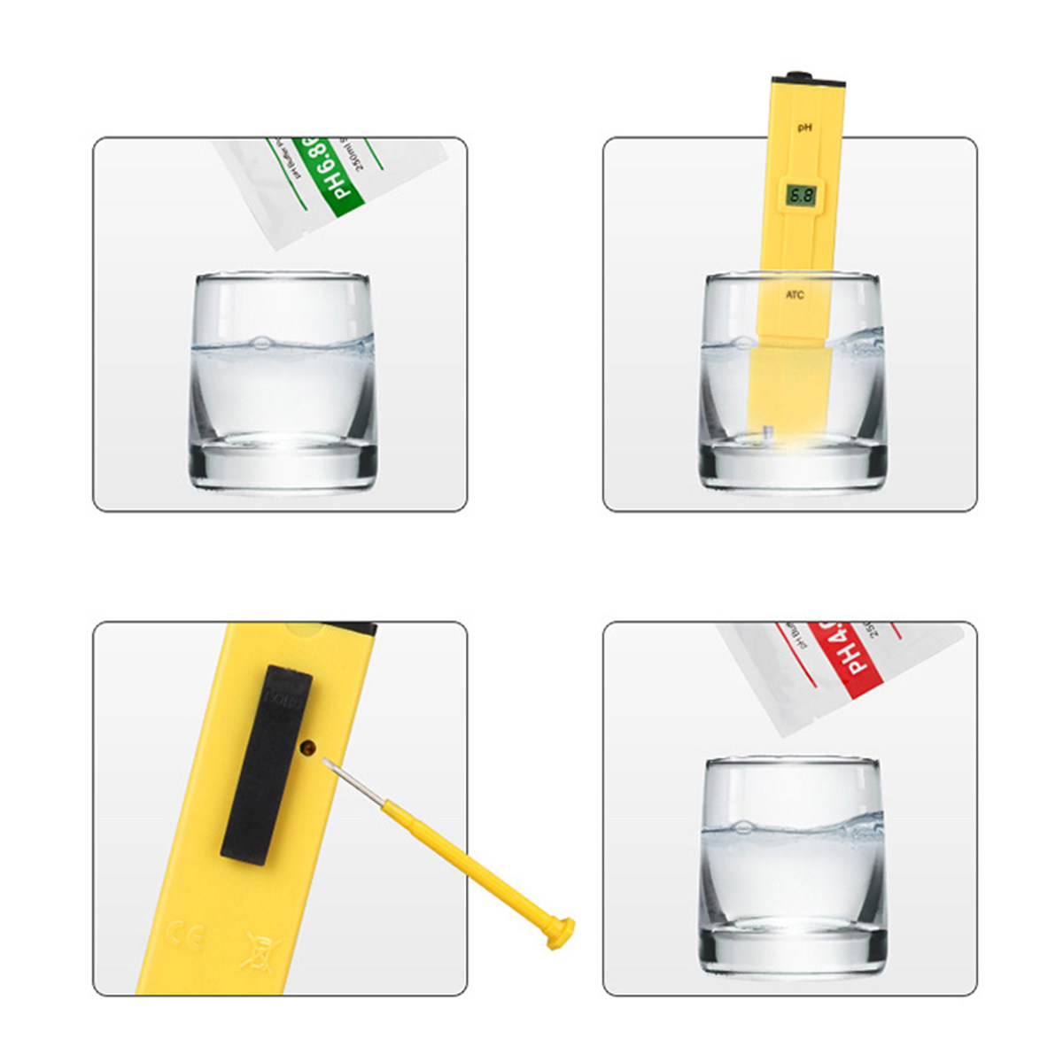Wine Beer Spa - 1 adet profesyonel dijital PH test