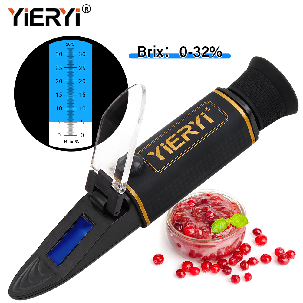 Wine Beer Juice - YG-32 Brix Refraktometre 0-32% ATC El