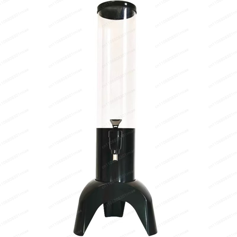 Wine Beer Juice - Metal tabanlı 3 litrelik tripod şarap