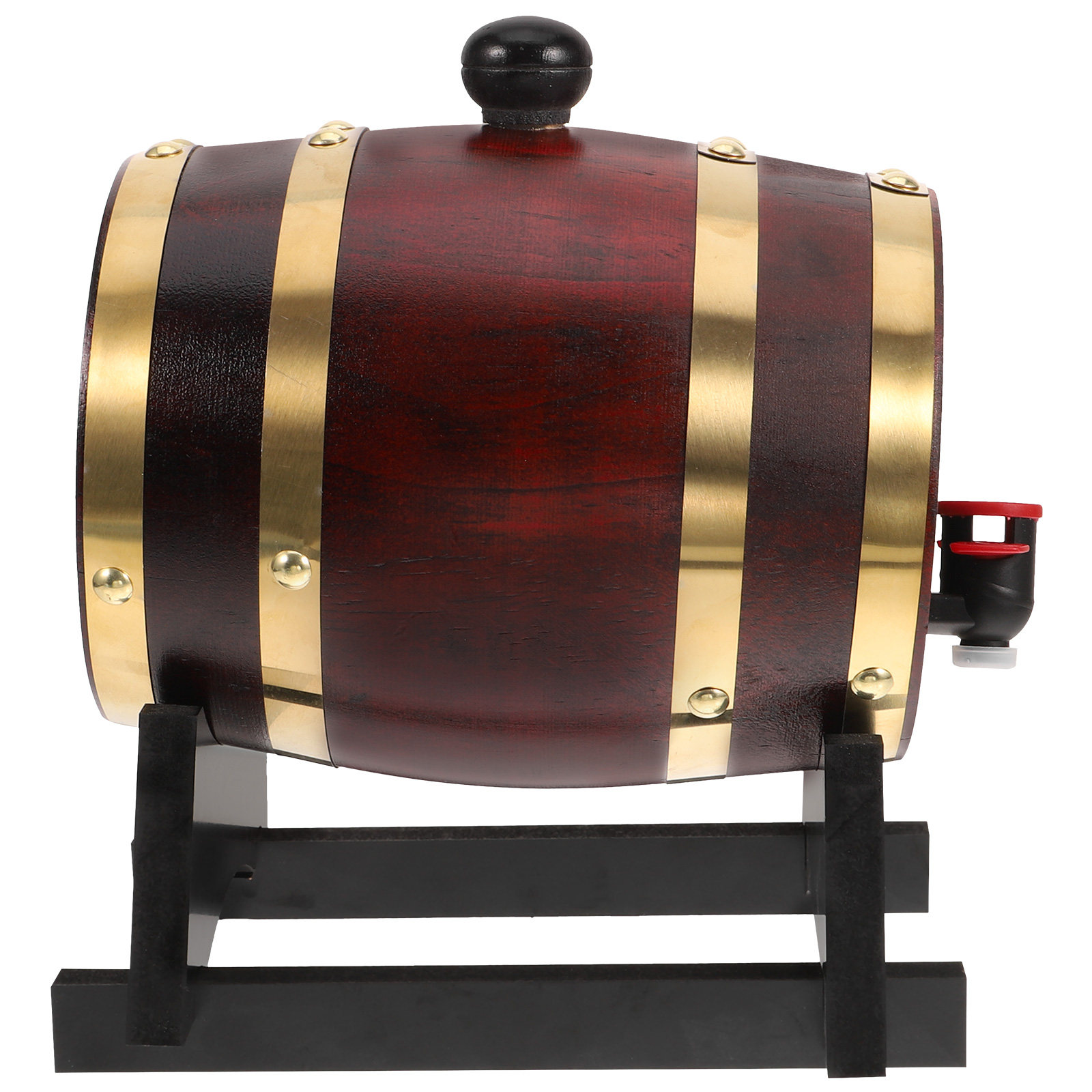 Wine Beer The Whiskey - 1 Set Ahşap Şarap Fıçısı 1L