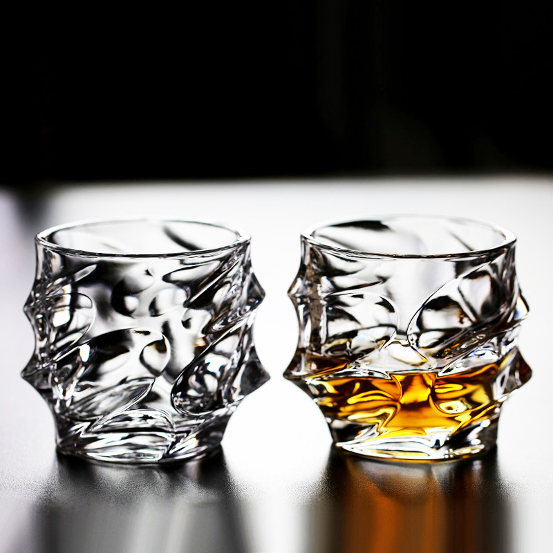 Wine Beer The Whiskey - 320ml şeffaf kokteyl brendi bardak 2
