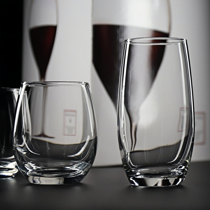 Wine Beer Juice - 2 adet viski bardağı şeffaf viski