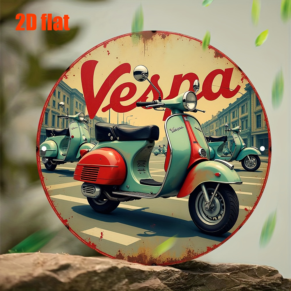 Wine Tag Label - 2D Düz, 2D Düz Retro Vesna