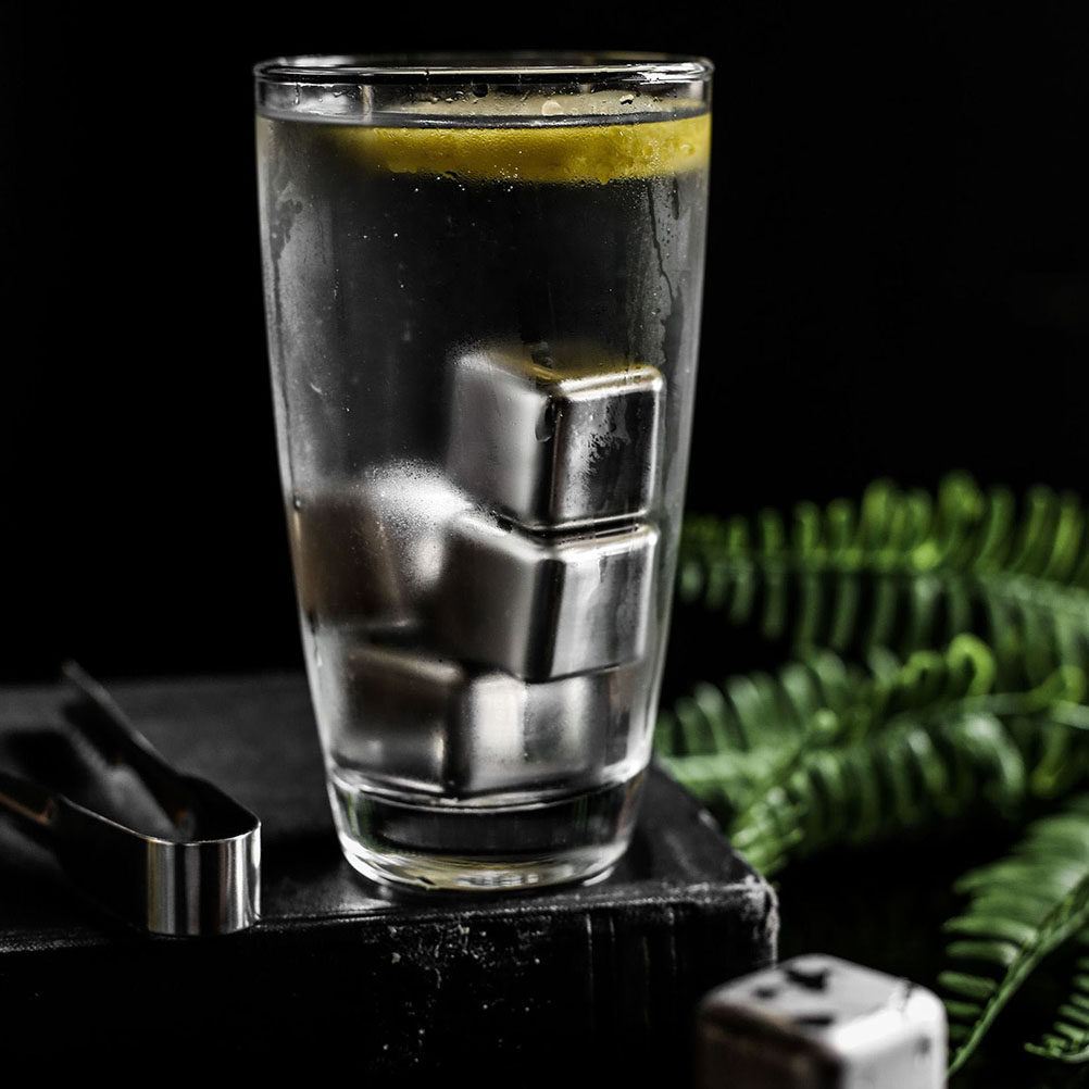 Wine Beer The Whiskey - 6 Adet Paslanmaz Çelik Şarap Soğutucuları,