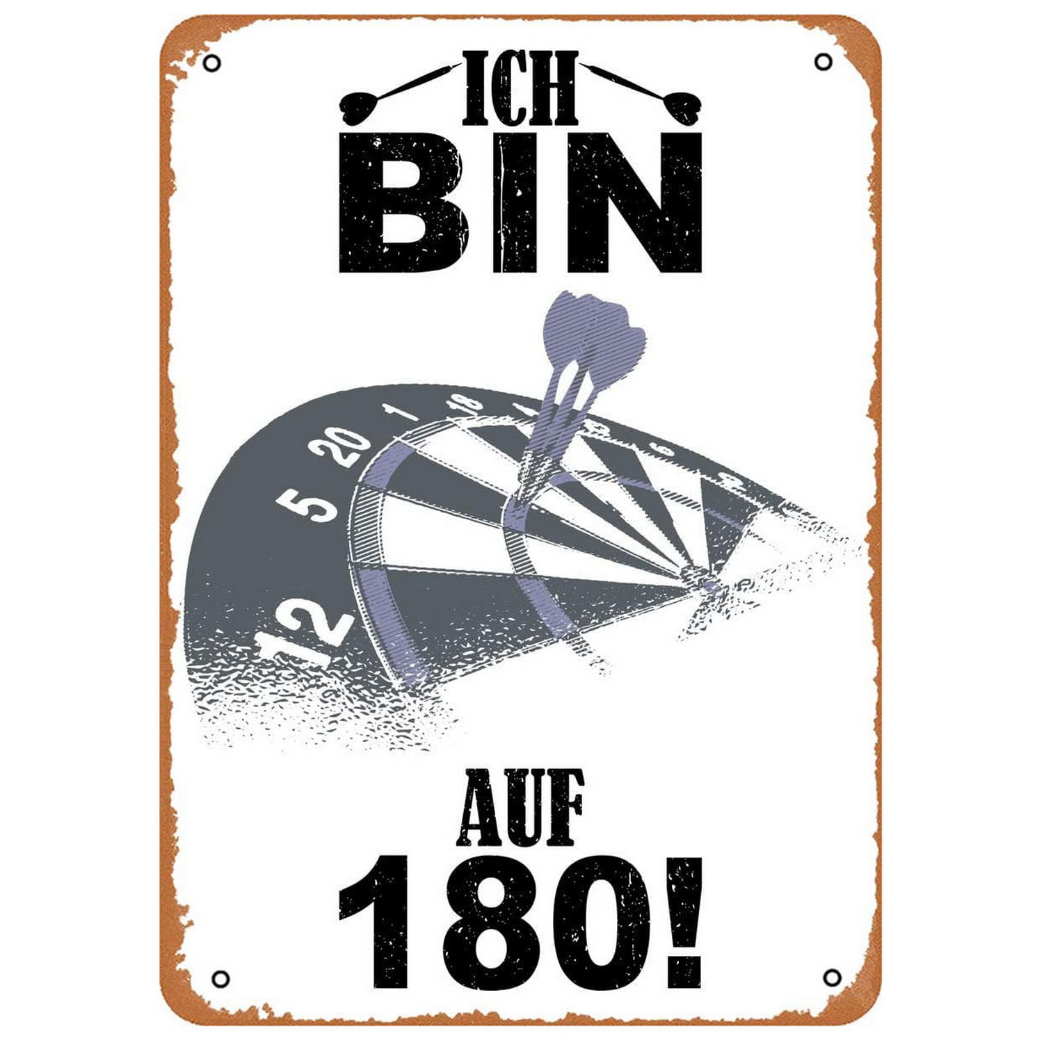 Vintage Dart ve Bira Metal Tab - Wine Tag Label incelemesi ve fiyatı
