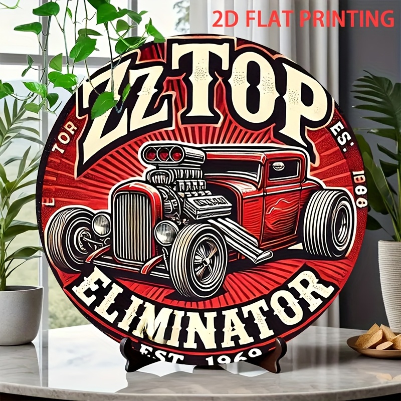 2D Düz, 1 adet ZZ Top Eliminat - Wine Tag Label incelemesi ve fiyatı