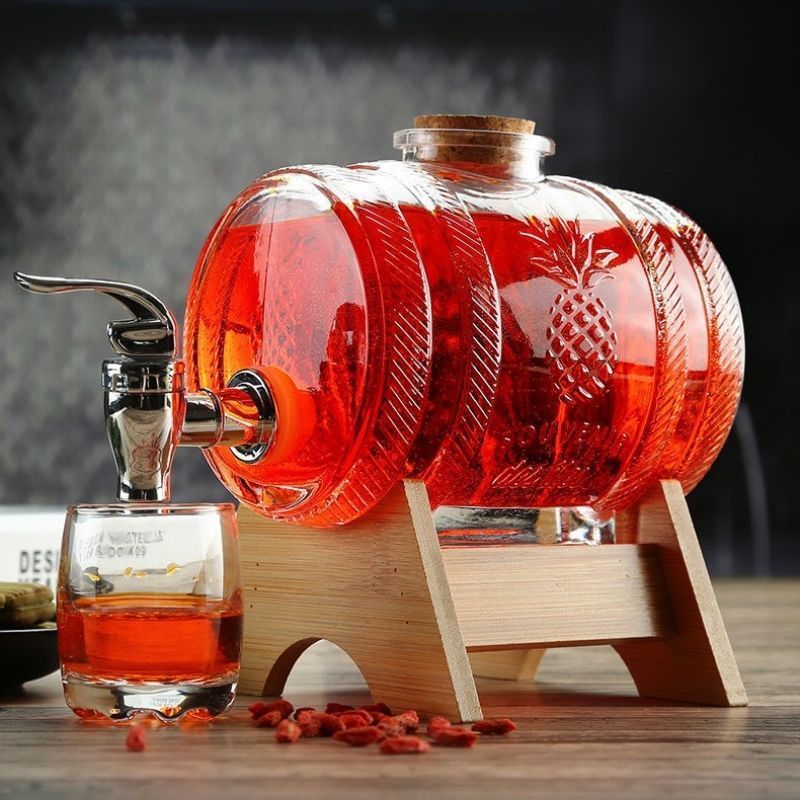 1L Cam Viski Fıçısı Şarap Fıçı - Wine Beer The Whiskey incelemesi ve fiyatı