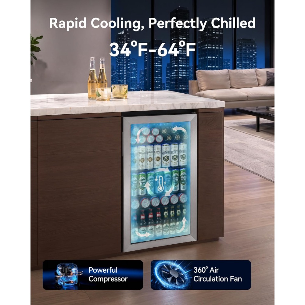 126 Kutu Mini İçecek Buzdolabı - Wine Beer Fridge Small incelemesi ve fiyatı